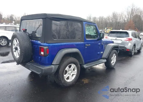 2019 Jeep Wrangler Sport S 4X4 from USA, damaged, VIN 1C4GJXAG7KW664537